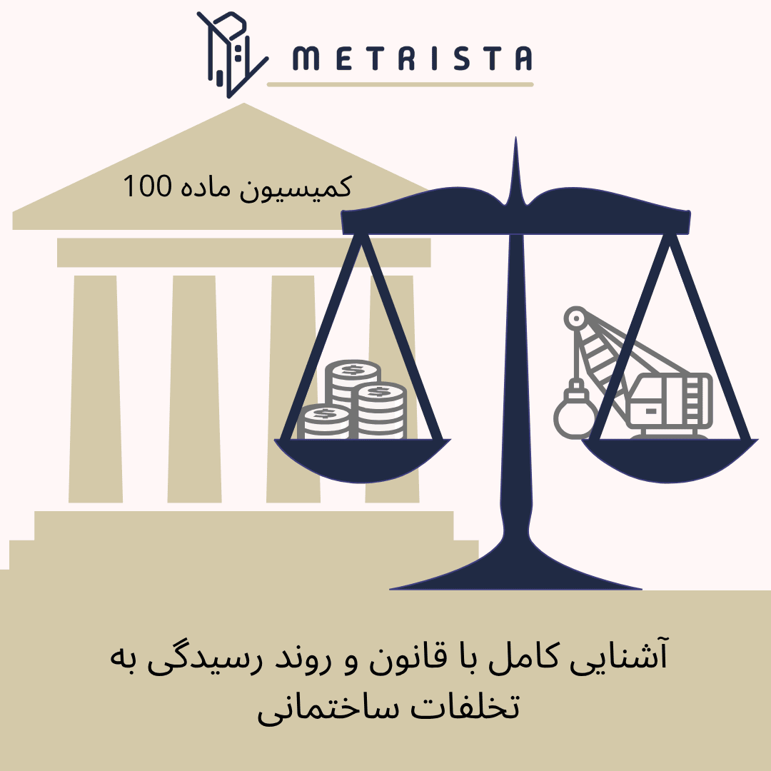 کمیسیون ماده ۱۰۰ یکی از ابزارهای کلیدی در حفظ نظم شهرسازی و ایمنی عمومی است. تصمیمات آن می‌تواند تأثیر مستقیمی بر ارزش املاک، سرمایه‌گذاری‌های ساختمانی و حتی فرآیند خرید و فروش داشته باشد. اگر پرونده ماده ۱۰۰ دارید یا هنوز نمی‌دانید چه باید بکنید، مشورت با کارشناسان حقوقی یا شهرسازی متریستا بهترین تصمیم است