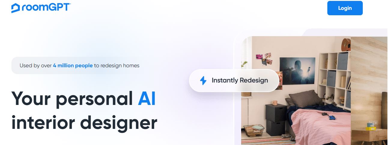 RoomGPT.io – طراحی داخلی هوشمند در چند ثانیه