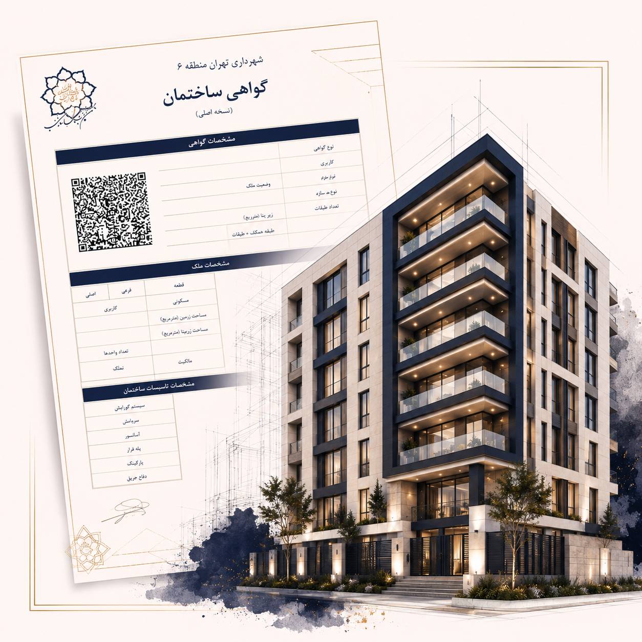 گواهی پایان کار ساختمان